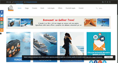 Desktop Screenshot of gullivertravel.it